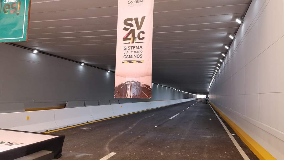 Inauguran Sistema Vial Cuatro Caminos en Torreón.