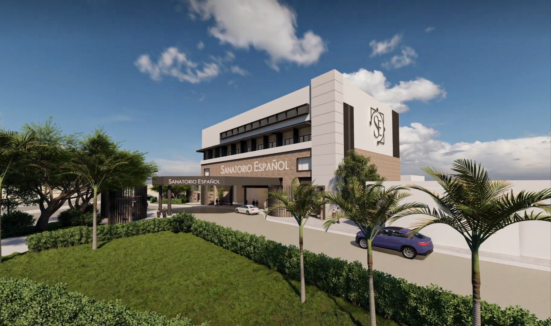 Colocan primera piedra de Hospital y Torre de Consultorios del Sanatorio Español Zona Norte