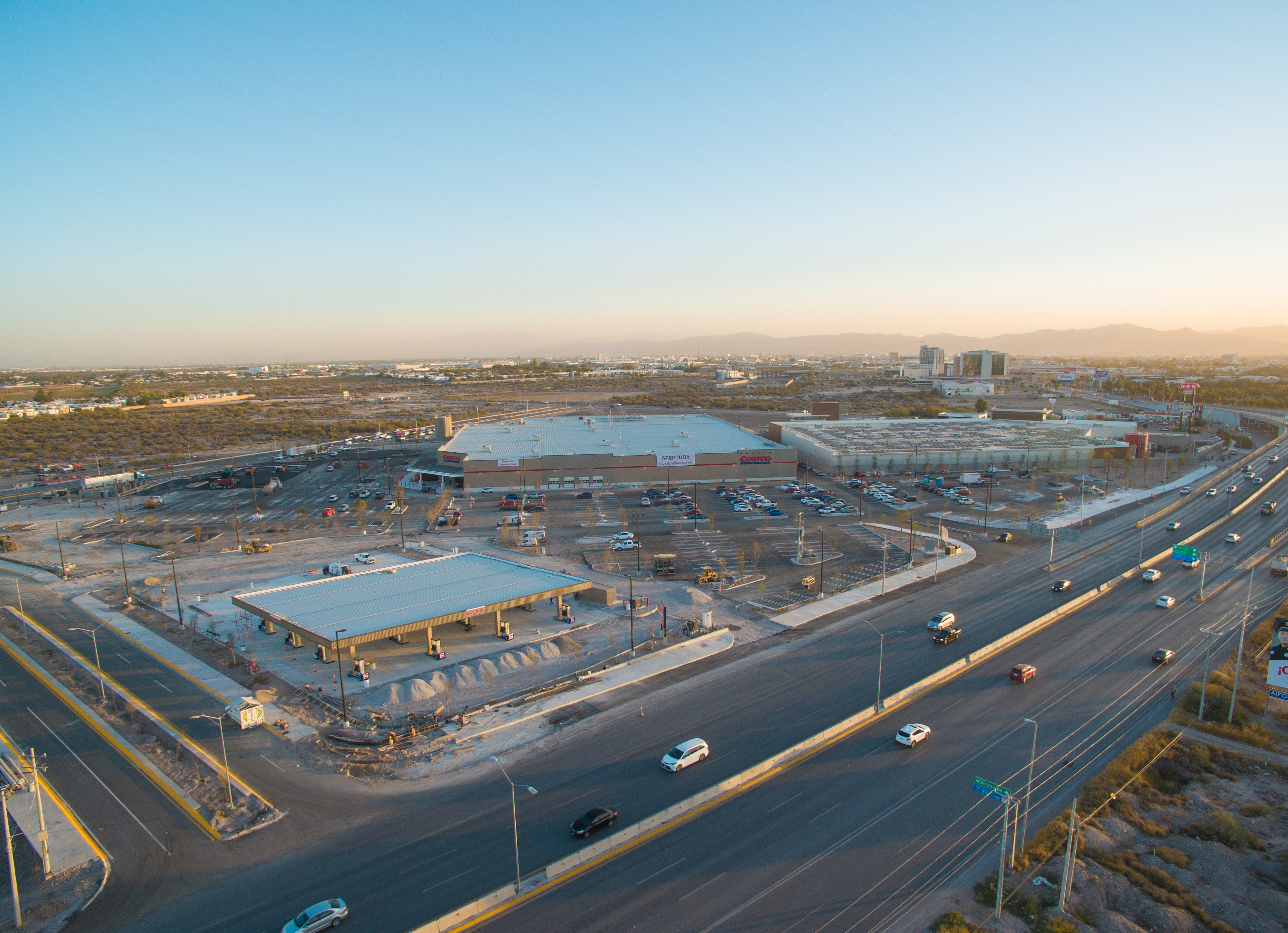 Bulevar hacia Costco se inaugurará un día antes de la apertura de la tienda.