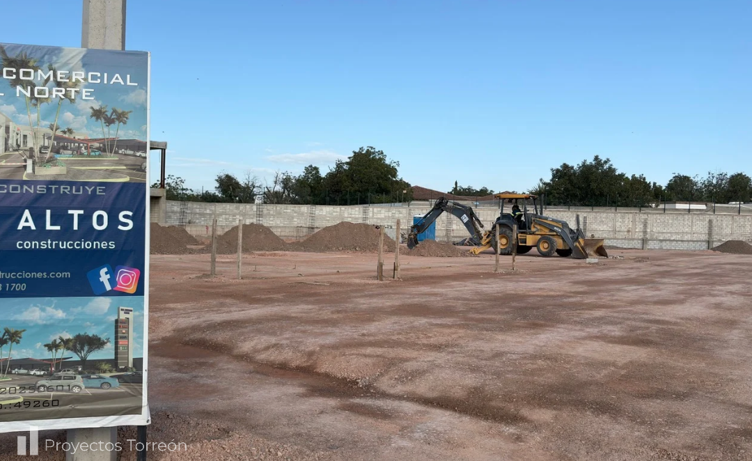 Construyen Mall Bancario en la zona norte de Torreón