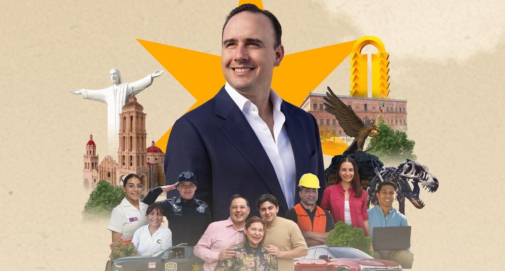 Manolo Jiménez presume avances en seguridad y desarrollo en su Segundo Informe