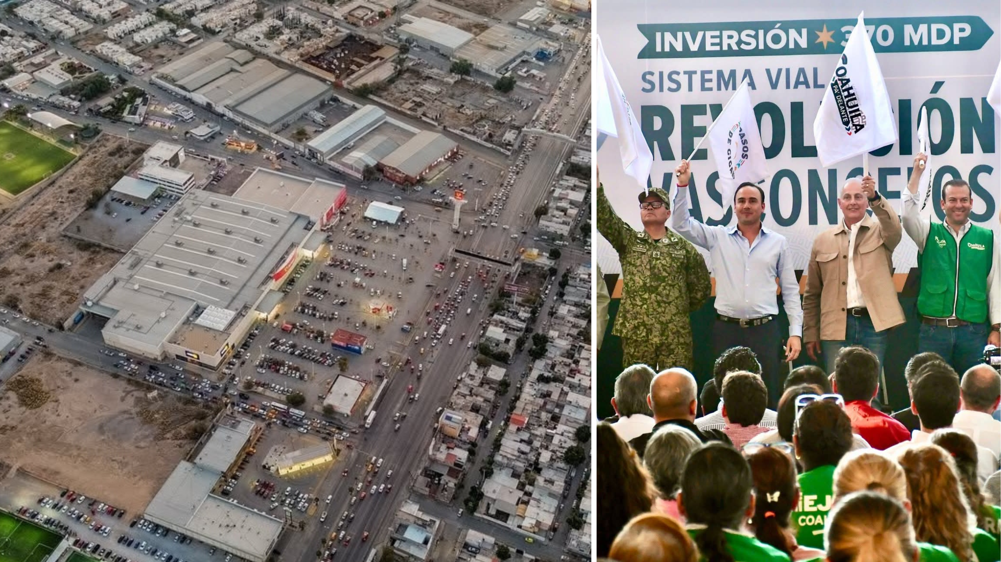 Con inversión de 370 mdp arranca construcción del Sistema Vial Revolución–Vasconcelos