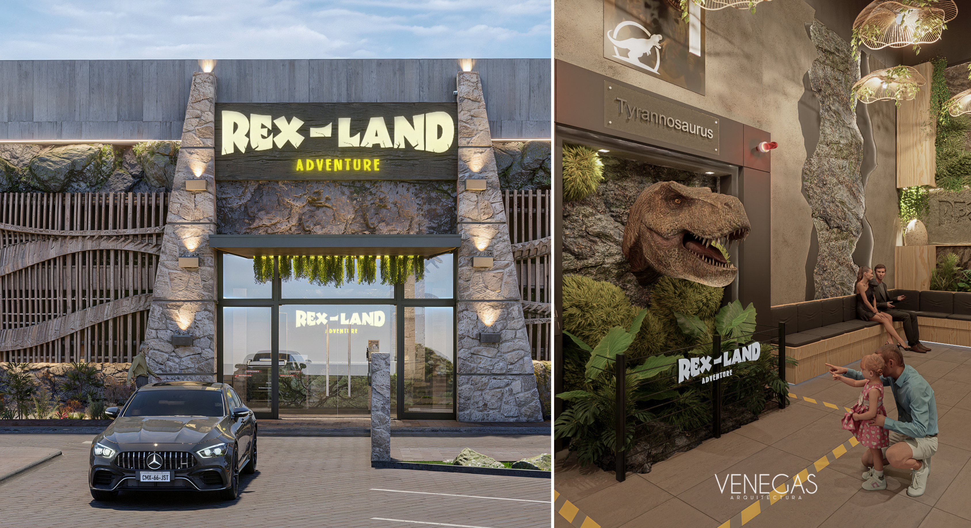 Colocan primera piedra de REX-LAND Adventure; experiencia jurásica única en La Laguna