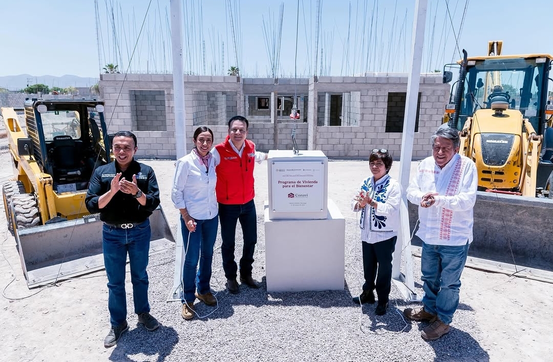 Inician construcción de 928 viviendas del Bienestar en Gómez Palacio